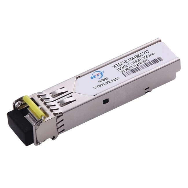 SFP modul enkelt tilstand 155M 160 km Tx1490Rx1550 Transceiver
