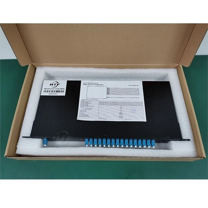 16ch C21-C36 Dual Fiber DWDM Mux Demux