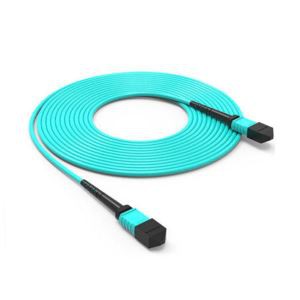 MPO kvindelige 12 fibre OM3 50/125 multimode trunk kabel